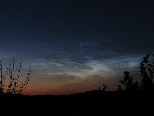 Noctilucent Clouds at Dark Sky Preserve