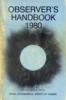 Observer's Handbook 1980 Front Cover