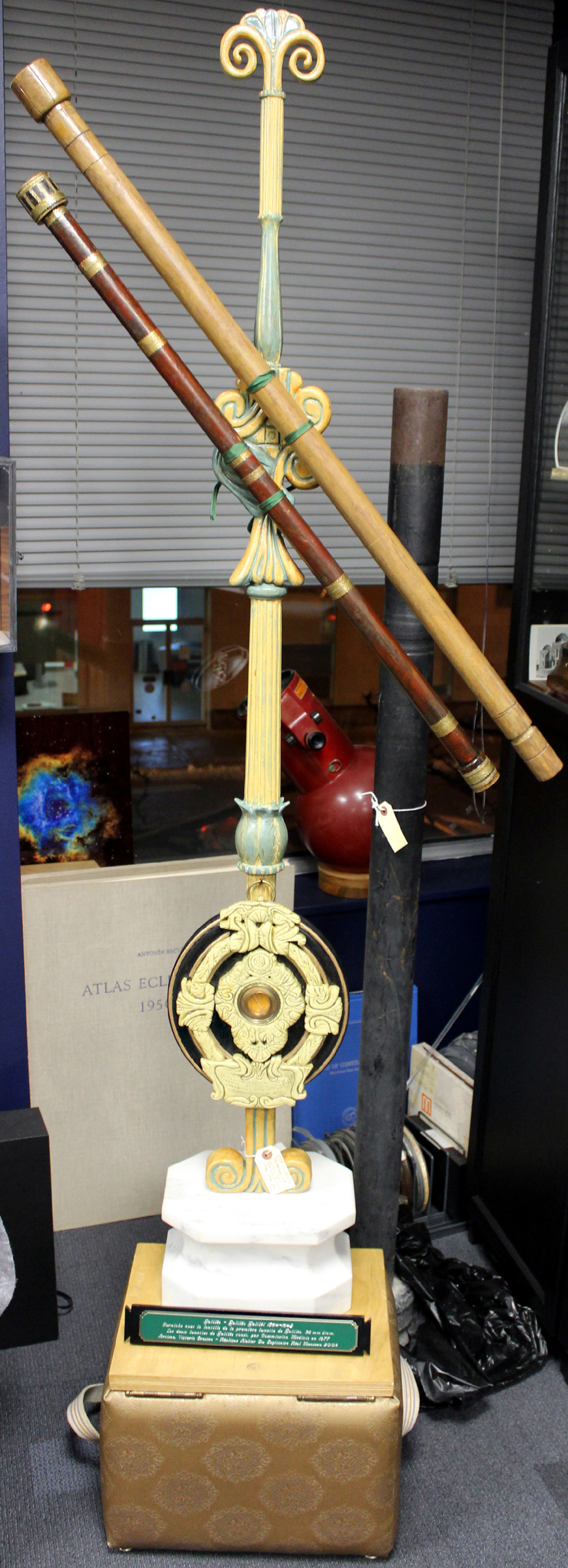 13.2019820 Manseau reproduction of Galileo’s telescopes & their 17th