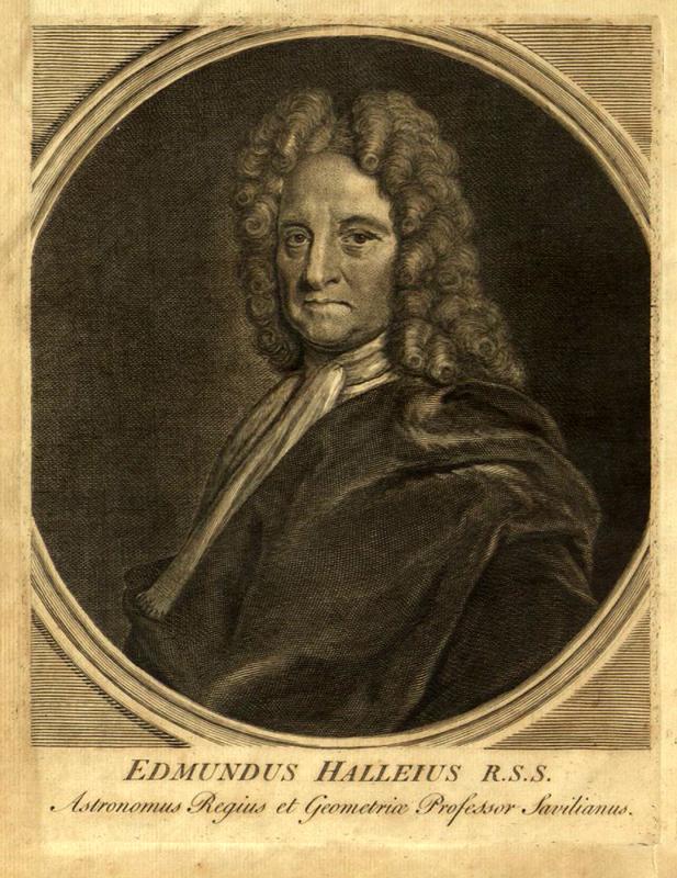 Portrait of Edmund Halley
