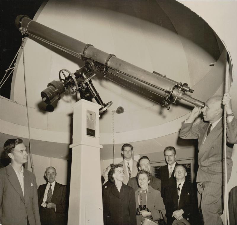 Montreal Centre Observatory, 1958