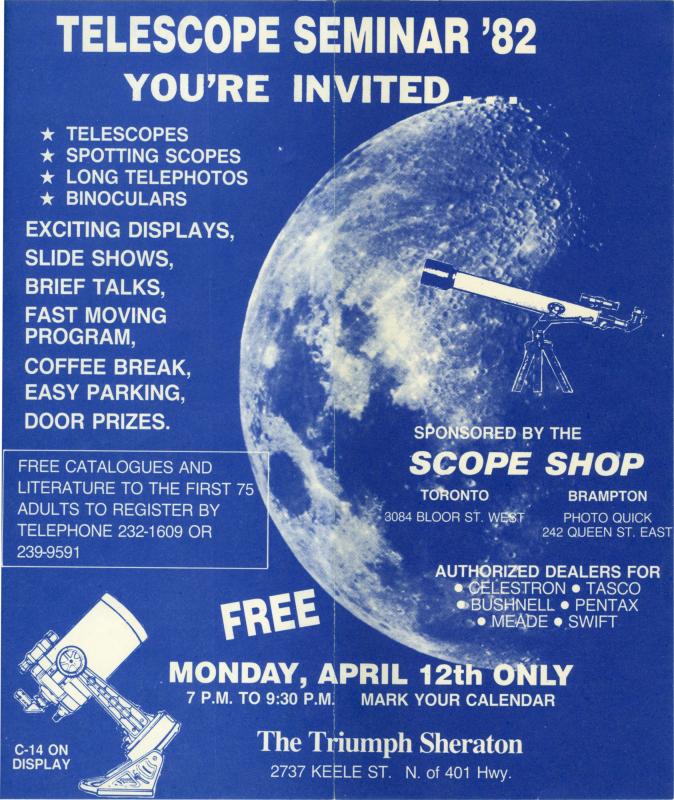 Telescope Seminar 1982