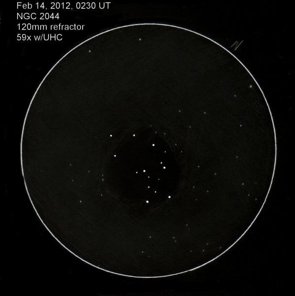 NGC 2244 Sketch