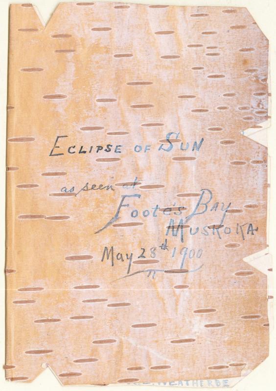 Eclipse 1900 in Birch Bark