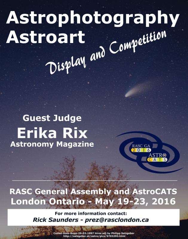 Astroart Display and Competition Poster